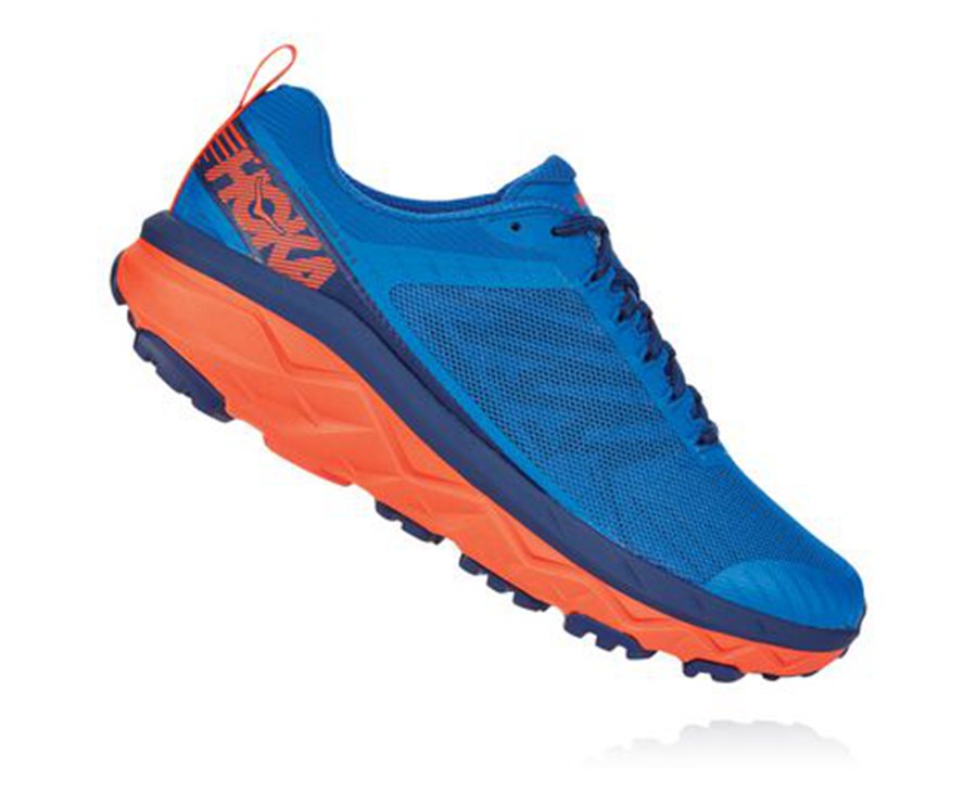 Hoka One One Trailove Tenisky Panske Modre - Challenger ATR 5 - 76820-BLHM